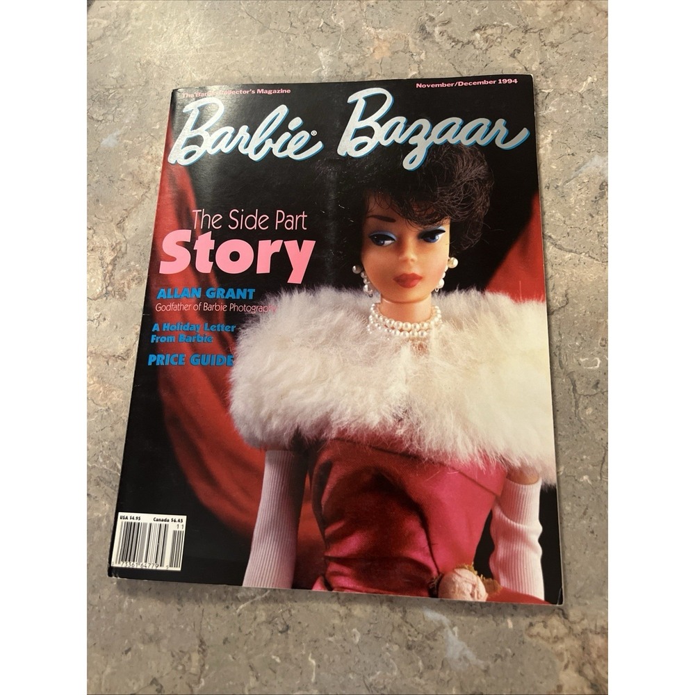 Vintage BARBIE BAZAAR MAGAZINE November /December 1994